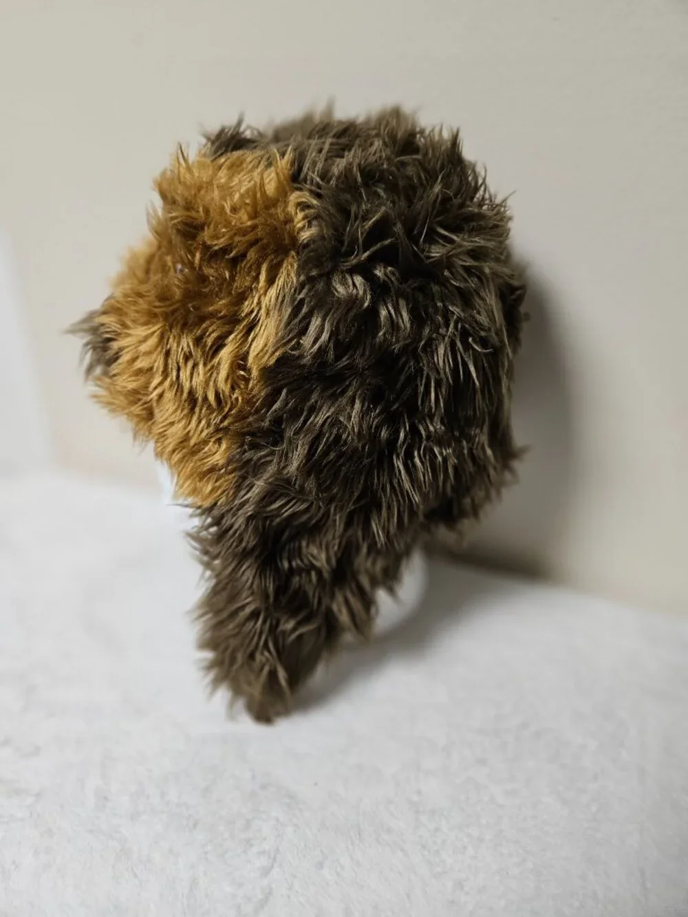 Disney Star Wars Chewbacca Unisex Hat Plush Faux Fur Costume Ear Flaps Cosplay
